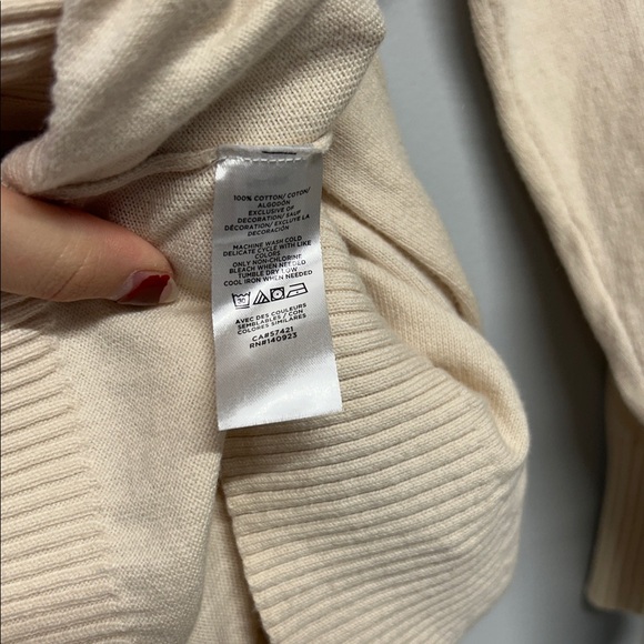 LOFT Fall Embroidered Pumpkin and Candy Corn Crew Neck Sweater Halloween Size XL - Picture 4 of 4